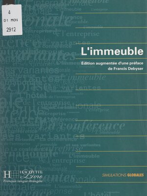 cover image of L'immeuble